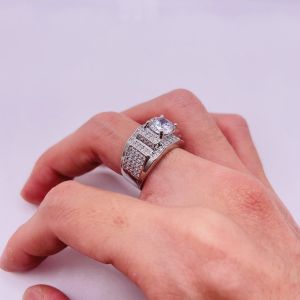 Nhẫn nam titan Nhẫn nam mạ vàng hoặc trắng Không phai màu không rỉ sét mã 11 trangsucmoiluatuoi.RIN