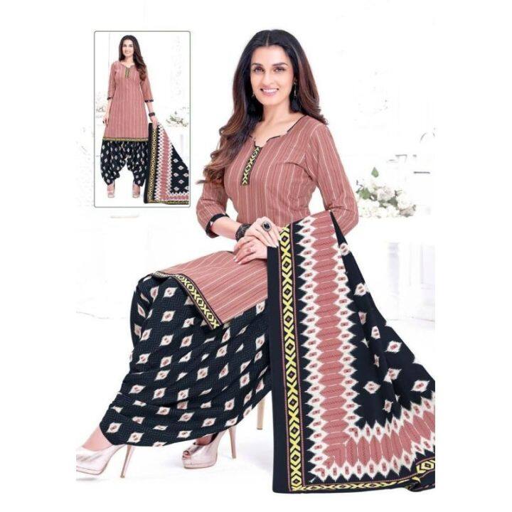 [3XL to 5XL] PRANJUL Cotton Punjabi Suit Readymade / Patiala Suit ...