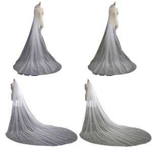 for 3M Elegant wedding veils bride 1 And 2 layers Bridal Wedding veil Accessorie