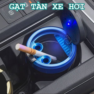 Cốc Gạt tà n để bàn hoặc xe hơi ô tô có đèn led Gạt tà n sáng tạo