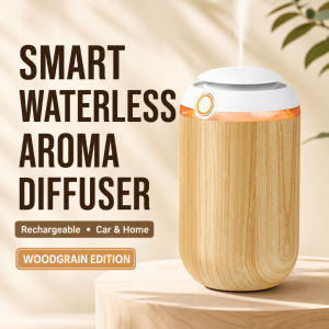 Smart Car & Home Waterless Aroma Diffuser | Rechargeable | Premium Aluminum Design
