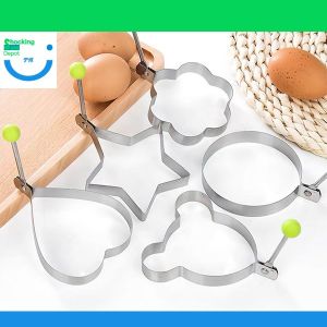 Stainless Steel Fried Egg Pancake Shaper Omelette Mold Mould Frying Egg Cooking Tools