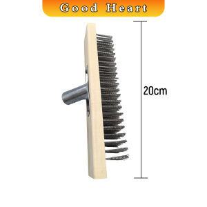 J.D. แปรงลวดสเตนเลส แปรงลวดขัดพื้น สําหรับทําความสะอาดพื้น ทนทาน Stainless steel brush head