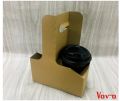Cups Holder Handle Plain Kraft and with Design 20pcs - 2cups/4cups Holder. 