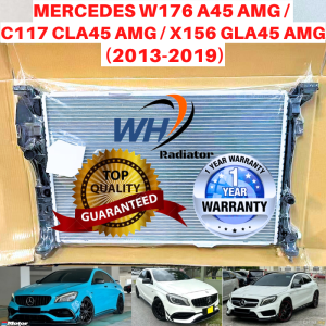 MERCEDES BENZ W176 A45 AMG / C117 CLA45 AMG / X156 GLA45 AMG 13-19 26MM(Double Layer)TOP QUALITY Radiator Tangki Air
