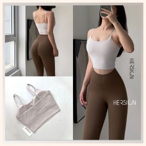 Đồ tập gym nữ Bộ đồ tập yoga nữ cao cấp Áo croptop quần legging thời trang HERSIGN-SMIX11L19A