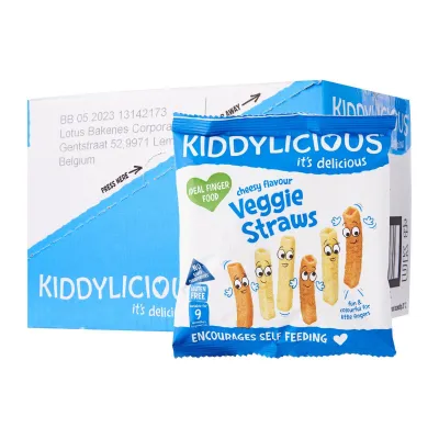 Kiddylicious Cheesy Potato Straws - Case