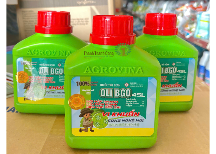 Thuốc trừ bệnh Oli Bgo 4SL chai 400ml - vi khuẩn công nghệ mới, hiệu ...