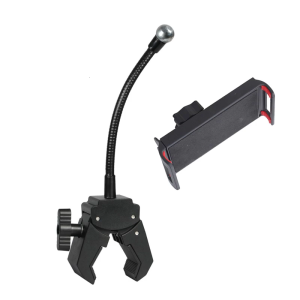 Metal Tube Tablets Mount Featuring 35mm Thickness Grip 13 47mm Pipe Compatibility For Stable Positioning