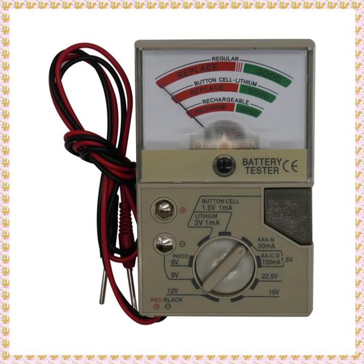 Vérificateur de piles AA AAA C D 9 Volt - BT-1
