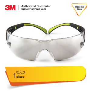 3M SecureFit Protective Eyewear SF410AS Indoor/Outdoor Mirror Anti-Scratch UV Lens ANSI Z87.1-2020 / Z87+