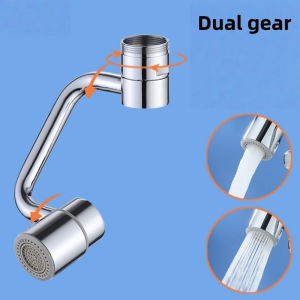 Universal Faucet Extender 1080° Rotating Robotic Arm Faucet Extender Adapter Sink Splash Adapter