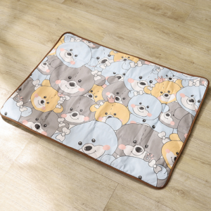 Thảm nằm cho Chó Mèo có 2 mặt bằng vải da PU (mẫu mới) - Hara Pet Store