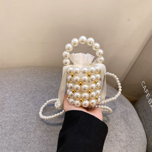 Tas anak lucu Tas Mutiara mini Tas Perempuan Untuk Murid tas kecil dompet tas lipstik Messenger impor