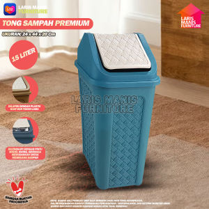 Tempat Sampah Tong Sampah SWING Tempat Sampah CLUB DBR 15L Original Dust Bin 15 Liter