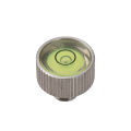 Screw Metal Bubble Level Universal Horizontal Bubble Level 1/4 Inch Screw Installation High Precision Level Circular Bubble. 