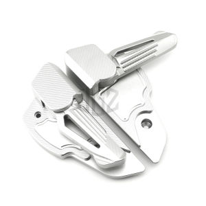 For Vespa Sprint Primavera 150 2013-2024 Footrest Pedal Foldable Footpeg Extension Pad