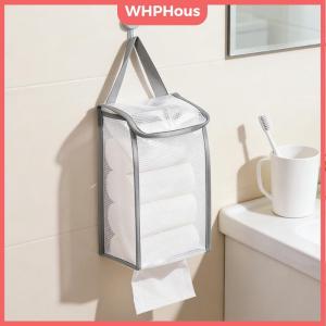 WHPHous Waterproof And Breathable Tissue Box Wall-mounted Tissue Bag Portable Tissue Storage Box For Home