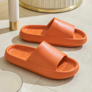 [Free Shipping] New WomenS Outdoor Slippers Suitable For Home And Bathroom Use Featuring A Non-Slip EVA Sole Perfect For Beach And Casual Wear And With A Thick Comfortable Platform