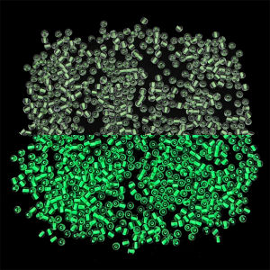 10g 150pcs 6/O 4mm High Quality Luminous Beads Glow In The Dark Glass  Beads For DIY Jewelry Making Accessories