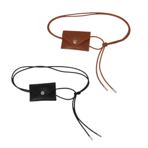 Fashionable Waist Pack Belt Adjustable Belt PU Leather Envelope Pouch Fanny Pack Belt For Women Daily Essential