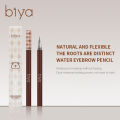 BIYA Eyebrow Pen Eyeliner Liquid Alis Natural 4D Bulu Mata Pen Super Thin Soft Tipis. 