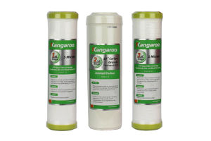 Combo 2 Bộ Lọc Thô 123 KANGAROO (2 Lõi Số 1 2 Lõi Số 2 2 Lõi Số 3) Dành Cho Máy Có 3 Cốc Lọc 10Inch Giúp Loại Bỏ Tạp Chất Và Chất Hữu Cơ Trong Nước