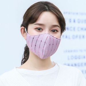 (SG READY STOCK) Sequin Cotton Mask 3-ply Thick Layer Reusable Mask Sequin Mask Adult Mask Cotton Mask Fashion Mask Protective Mask (SQ001)