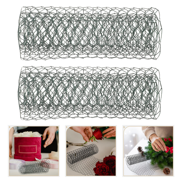 [Sale] 1 Roll of Floral Wire Netting Flower Arrangement Mesh Netting Chicken Wire Netting
