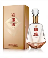 国缘V3 白酒40.9% 500ml/瓶GuoYuan V3 40.9% Baijiu 500ml/Bottle