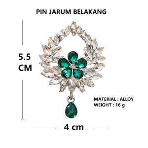 Kerongsang Muslim Bahu Pin Jarum Kebaya Raya Viral