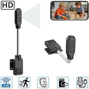 Next‑Gen Flexible Gooseneck WiFi Baby & Pet Monitor Camera Plug‑Play Zero Installation Two‑Way Audio Home Security Cam2026
