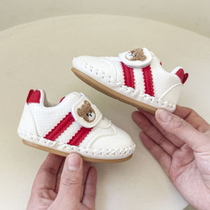 Loveoff ฤดูใบไม้ผลิ/ฤดูร้อนฤดูใบไม้ร่วงรองเท้าเด็กกันลื่น0-1ปีพื้นนุ่ม3ทารกรองเท้าเด็กวัยหัดเดินถุงเท้า3-6-9-12เดือนโดยไม่ทิ้ง