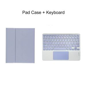 Touchpad Keyboard CASE Mouse For iPad A16 2025 Air 11-M3(2025)Air 13-M3(2025) Bluetooth Keyboard Cover With Pen Slot Holder