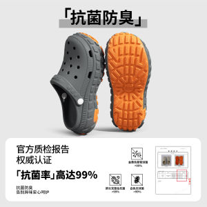 Free Shipping Summer Eva Clogs New MenS Outdoor Beach Sandals Non-Slip Antibacterial With A Closed-Toe Design And Thick Soles For Wearing Outside