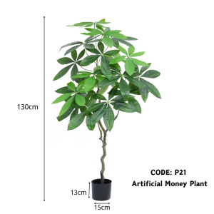 【SG Evergreen】Artificial Plant Fake Potted Plants Artificial Money Tree Faux Plants for Home Decor Indoor Outdoor Plants Fortune Plants Fake Money Tree