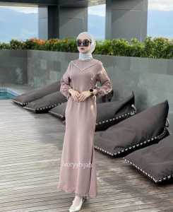 COD - BEST SELLER JASMINE DRESS MAXMARA SILK PREMIUM PAYET DEPAN GAMIS CANTIK KEKINIAN GAMIS KONDANGAN GRADUATION KEKINIAN ELEGAN LENGAN KARET WUDHU FRIENDLY GAMIS POLOS MAXI BUSANA MUSLIM WANITA MODEL DUYUNG