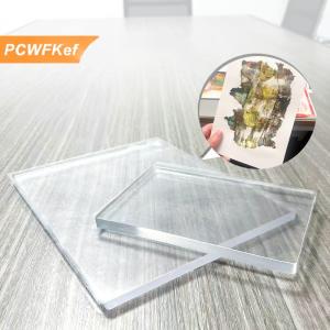 【PCWFKef】 1 pcs Gel Báo Chí monoprinting in tấm gel tấm cho Báo Chí nghệ thuật cho thẻ làm scrapbooking nghệ thuật