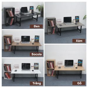 Bàn Học Bàn Làm Việc Ngồi Bệt Gấp Gọn Đa Năng 80x40cm 100x50cm 120x60cm Cho Phòng Nhỏ - Luzo Home