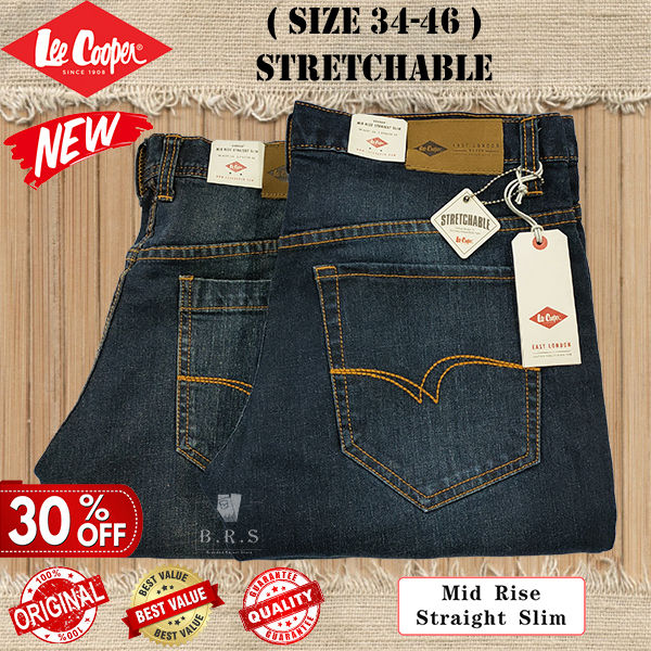(STOCK CLEARANCE) LEE COOPER SIZE 34-46 MEN'S