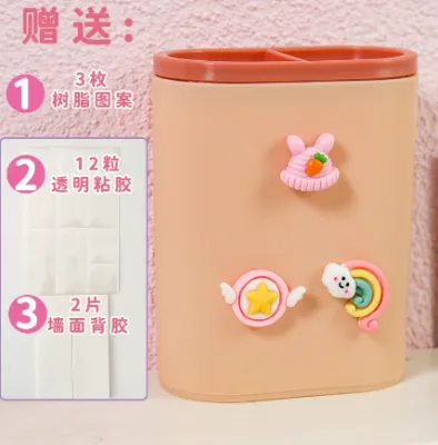 Tempat Pensil Dan Pulpen Karakter Desktop Multifungsi Pen Holder