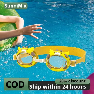 Cartoon Animal Kids Swimming Goggles Anti Fog Clear View Boys and Girls Comfortable Swimming Glasses Child Swim Goggles Kids
