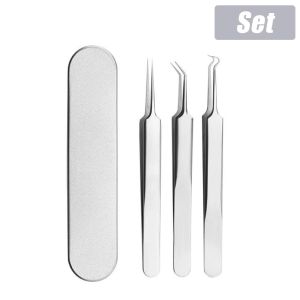 Pinset Jepit Komedo Blackhead Tweezer Penjepit Komedo Jerawat Blackhead Pinset Komedo Alat Klip Komedo Alat Perlengkapan Komedo