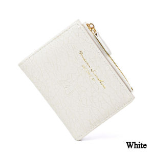 Korean style womens wallet avocado green popular ins retro folding wallet forest style literary buckle student change C307-20B