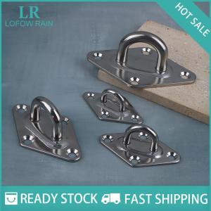 LF Wholesale✨Flash Sale ✨ 1 cái M5 M6 M8 M10 304 thép không gỉ Trần treo tường móc nhiệm vụ nặng nề Neo tấm Mắt cho thuyền Yoga đu võng