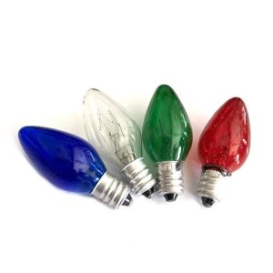 Bohlam Cabe Untuk Fitting Kecil E12 E 12 Lampu Tidur / Kuning / Merah / Hijau / Biru