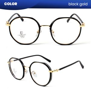 IOOI Eyewear - Kacamata Geometric TR90 Lensa Anti Radiasi Blueray Photocromic Wanita 23014