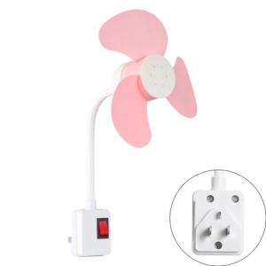 3Pin Desk Fan Portable Fan Adjustable Direction Flexible Tube Fan Portable 3Pin Desk Fan Easy Mounting For Indoor Use