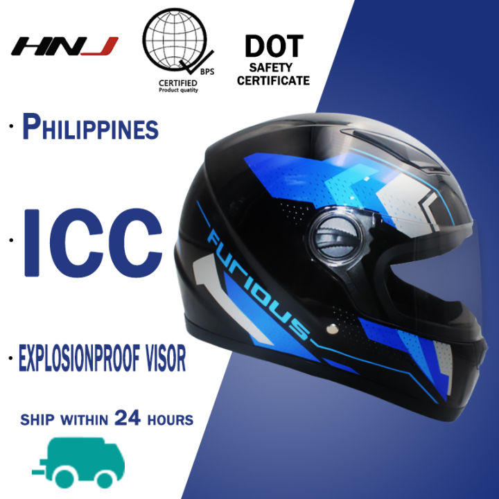 Hnj helmet best sale fmvss 218