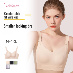 Womens sports nonsteel ring bra corrective collection of side breasts